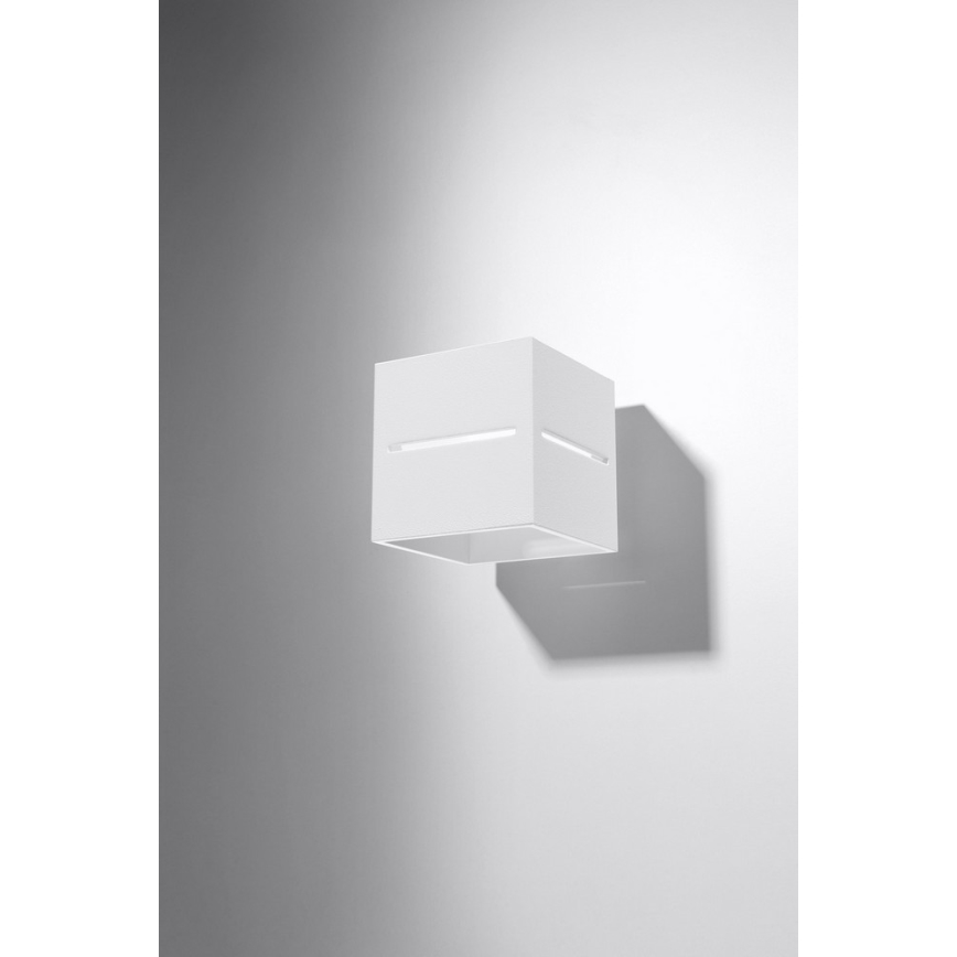 Sieninis šviestuvas LOBO 1xG9/40W/230V balta