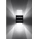 Sieninis šviestuvas LORETO 1xG9/40W/230V juoda