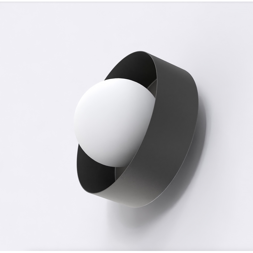 Sieninis šviestuvas LULU 1xG9/8W/230V juodas