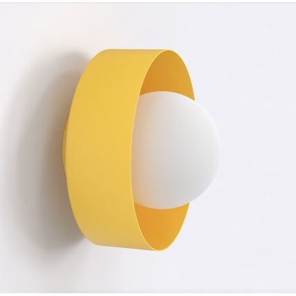 Sieninis šviestuvas LULU 1xG9/8W/230V oranžinis