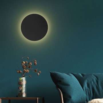 Sieninis šviestuvas LUNA 4xG9/8W/230V diametras 40 cm juoda