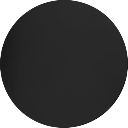 Sieninis šviestuvas LUNA 4xG9/8W/230V diametras 40 cm juoda