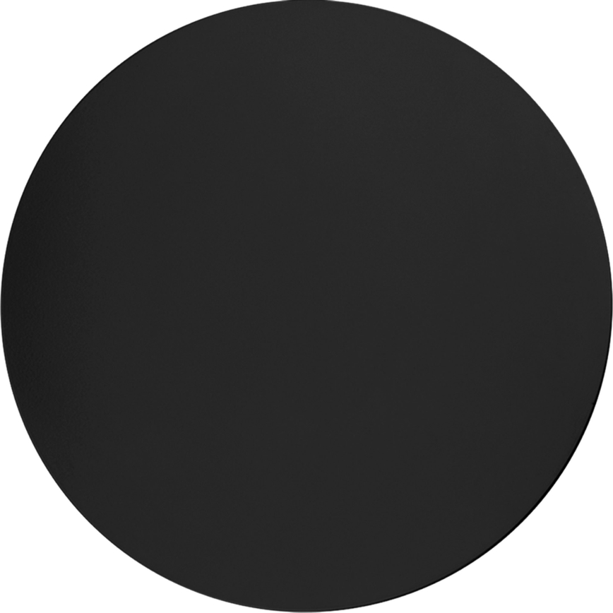 Sieninis šviestuvas LUNA 4xG9/8W/230V diametras 40 cm juoda