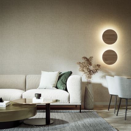 Sieninis šviestuvas LUNA 4xG9/8W/230V diametras 40 cm ruda