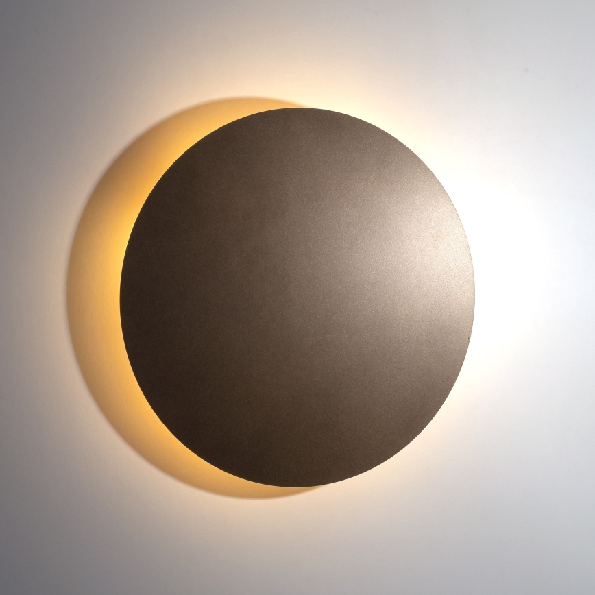 Sieninis šviestuvas LUNA 4xG9/8W/230V diametras 40 cm ruda