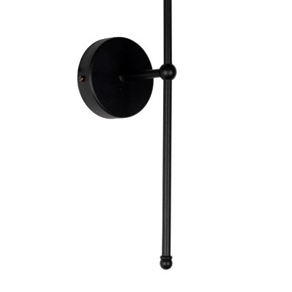 Sieninis šviestuvas MADELA 1xE14/40W/230V baltas/juodas