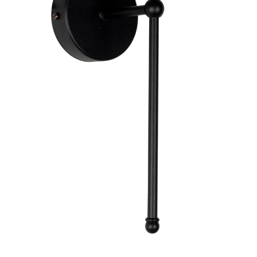 Sieninis šviestuvas MADELA 1xE14/40W/230V baltas/juodas