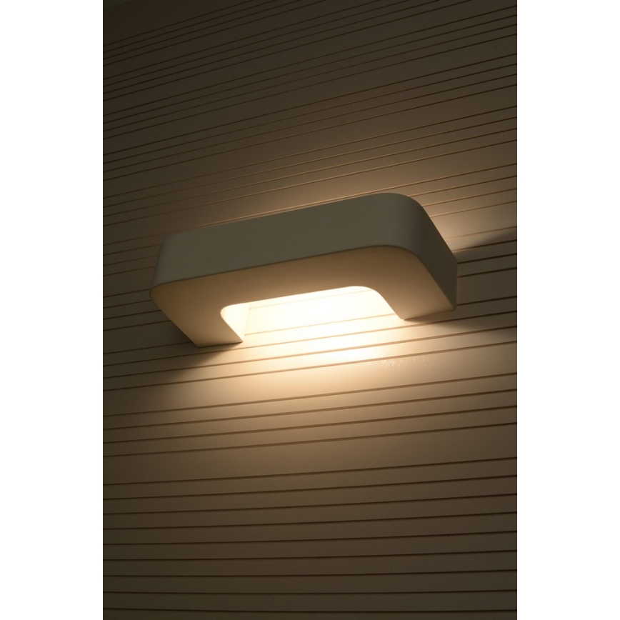 Sieninis šviestuvas MAGNET 1xE27/60W/230V baltas