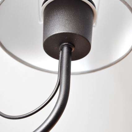 Sieninis šviestuvas MALBO 1xE27/15W/230V pilka/juoda
