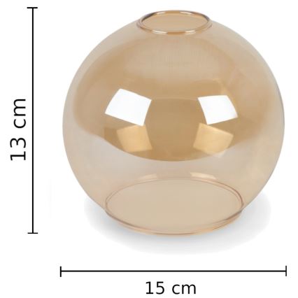 Sieninis šviestuvas MELLE GOLD 1xE27/60W/230V