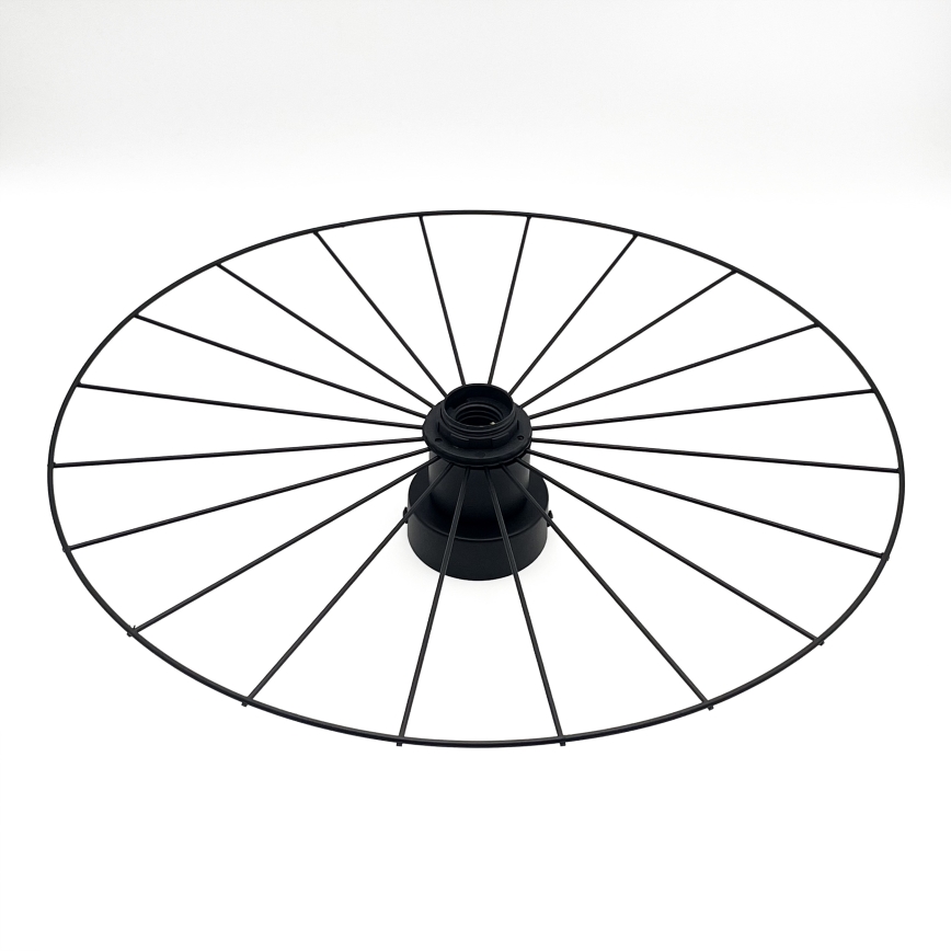 Sieninis šviestuvas MONTANA 1xE27/15W/230V diametras 45 cm juoda