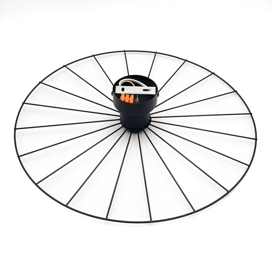 Sieninis šviestuvas MONTANA 1xE27/15W/230V diametras 45 cm juoda