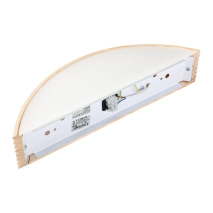 Sieninis šviestuvas NATURAL MODERN 1xE27/15W/230V, pušis