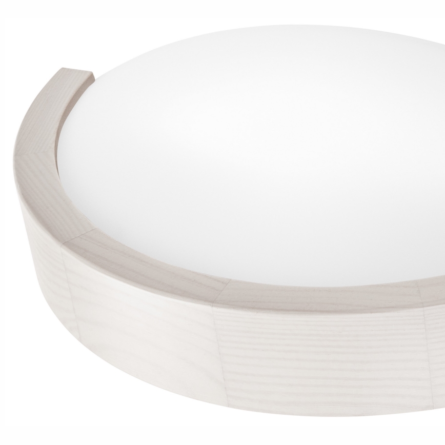 Sieninis šviestuvas NATURAL SLIM 1xE27/60W/230V pušis/balta