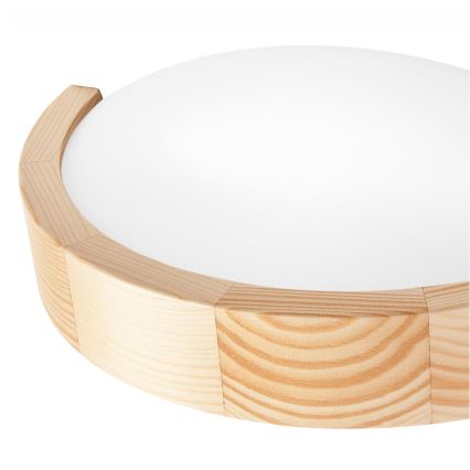 Sieninis šviestuvas NATURAL SLIM 1xE27/60W/230V pušis