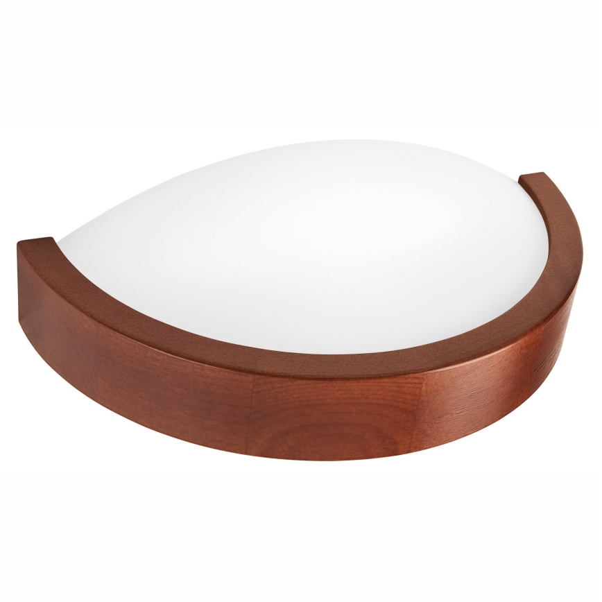 Sieninis šviestuvas NATURAL SLIM 1xE27/60W/230V pušis/ruda