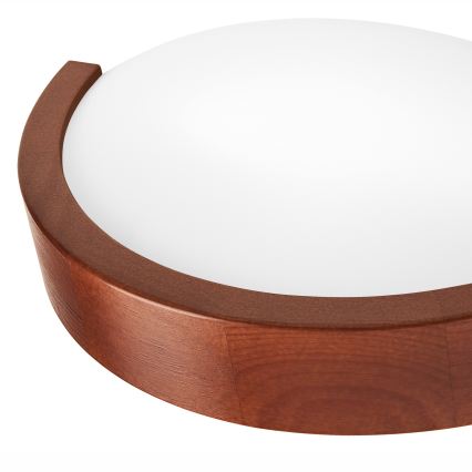 Sieninis šviestuvas NATURAL SLIM 1xE27/60W/230V pušis/ruda