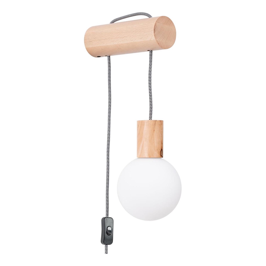 Sieninis šviestuvas NIBMI 1xG9/8W/230V bukas