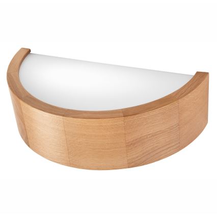 Sieninis šviestuvas OAK 1xE27/60W/230V ąžuolas