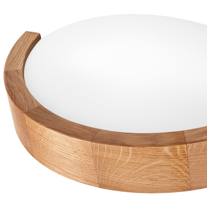 Sieninis šviestuvas OAK SLIM 1xE27/60W/230V ąžuolas