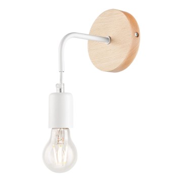 Sieninis šviestuvas ORAZIO 1xE27/60W/230V ąžuolas