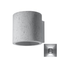 Sieninis šviestuvas ORBIS 1xG9/40W/230V betonas