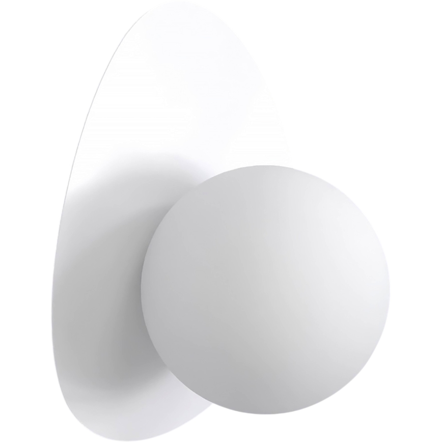 Sieninis šviestuvas OVO 1xG9/8W/230V baltas