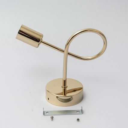 Sieninis šviestuvas OXFORD 1xE27/15W/230V auksinis