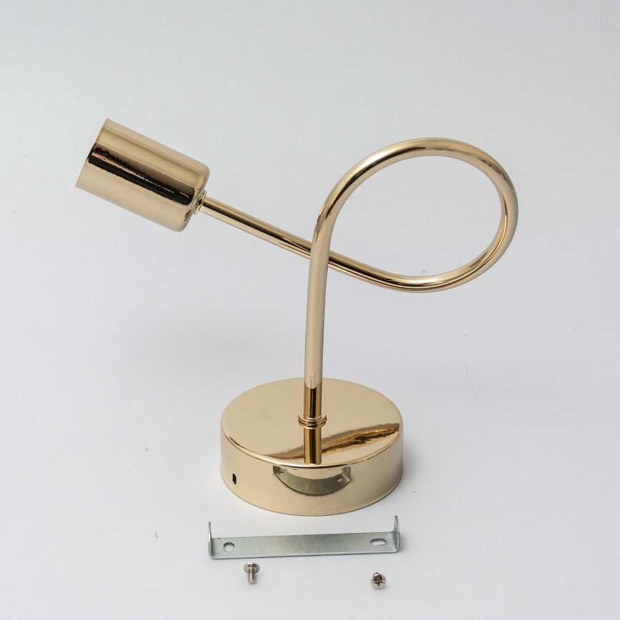 Sieninis šviestuvas OXFORD 1xE27/15W/230V auksinis