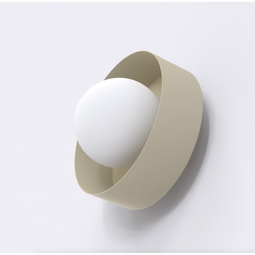 Sieninis šviestuvas OZZY 1xG9/8W/230V smėlinė