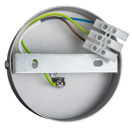 Sieninis šviestuvas PAFOS 1xE27/15W/230V blizgus chromas