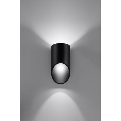 Sieninis šviestuvas PENNE 20 1xG9/40W/230V juoda