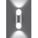 Sieninis šviestuvas PENNE 30 1xG9/40W/230V balta