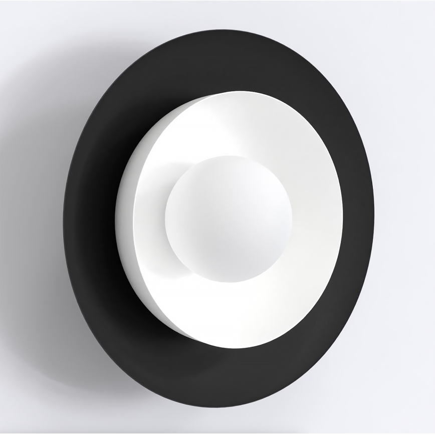 Sieninis šviestuvas POPPI 1xG9/8W/230V juoda/balta