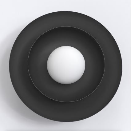 Sieninis šviestuvas POPPI 1xG9/8W/230V juodas