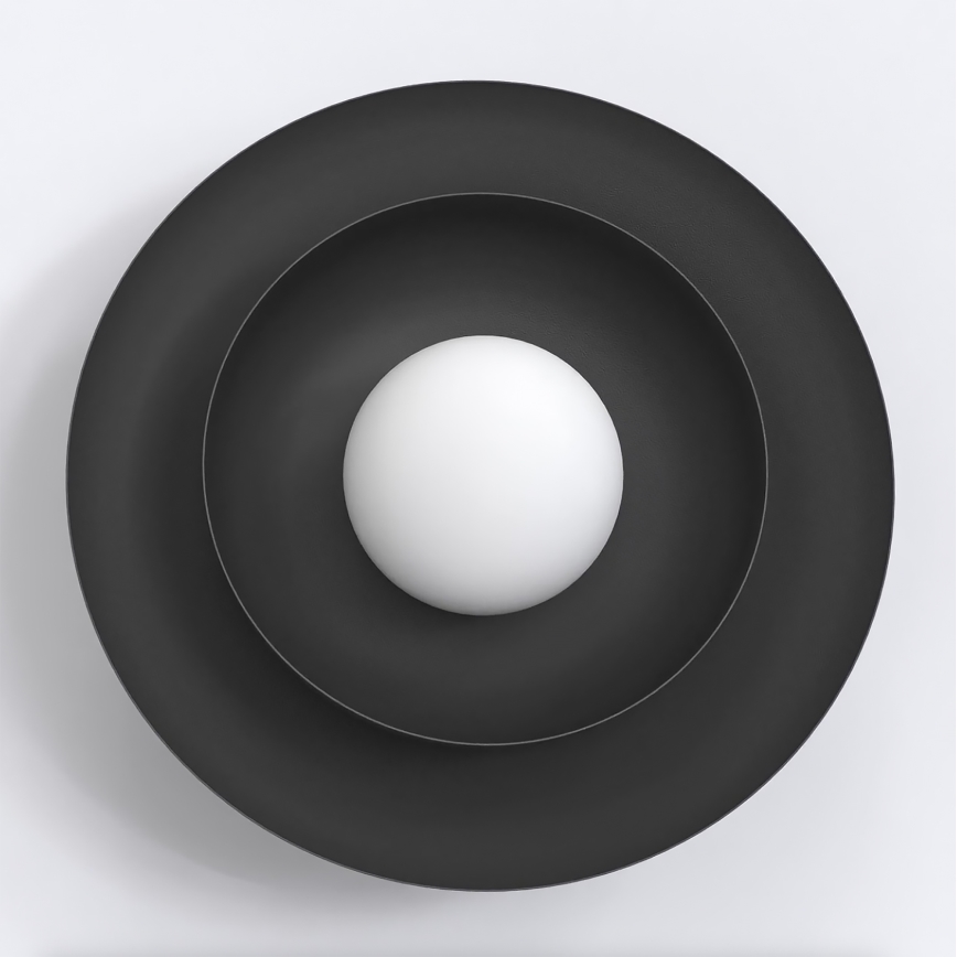 Sieninis šviestuvas POPPI 1xG9/8W/230V juodas