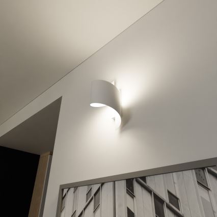Sieninis šviestuvas SPINER 1xG9/8W/230V balta