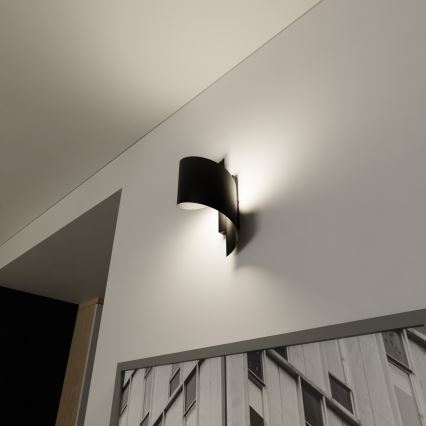 Sieninis šviestuvas SPINER 1xG9/8W/230V juoda