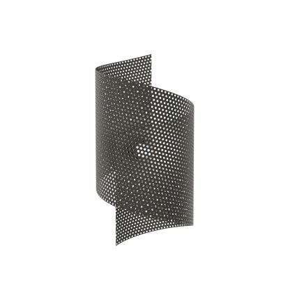 Sieninis šviestuvas SPIRAL 1xG9/8W/230V juoda
