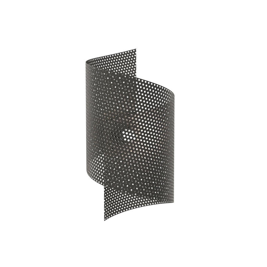 Sieninis šviestuvas SPIRAL 1xG9/8W/230V juoda
