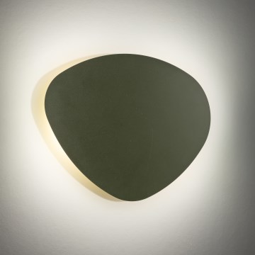 Sieninis šviestuvas STONE 2xG9/8W/230V 30x39 cm žalia