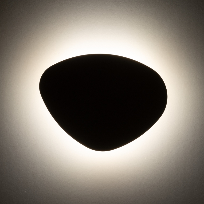Sieninis šviestuvas STONE 3xG9/8W/230V 37x49 cm juoda