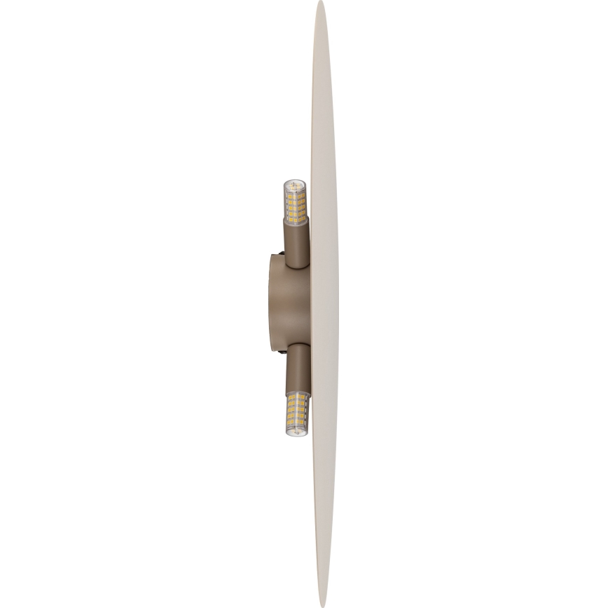 Sieninis šviestuvas STONE 3xG9/8W/230V 37x49 cm smėlio spalva