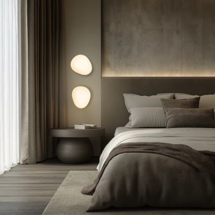 Sieninis šviestuvas STONES 1xE27/40W/230V