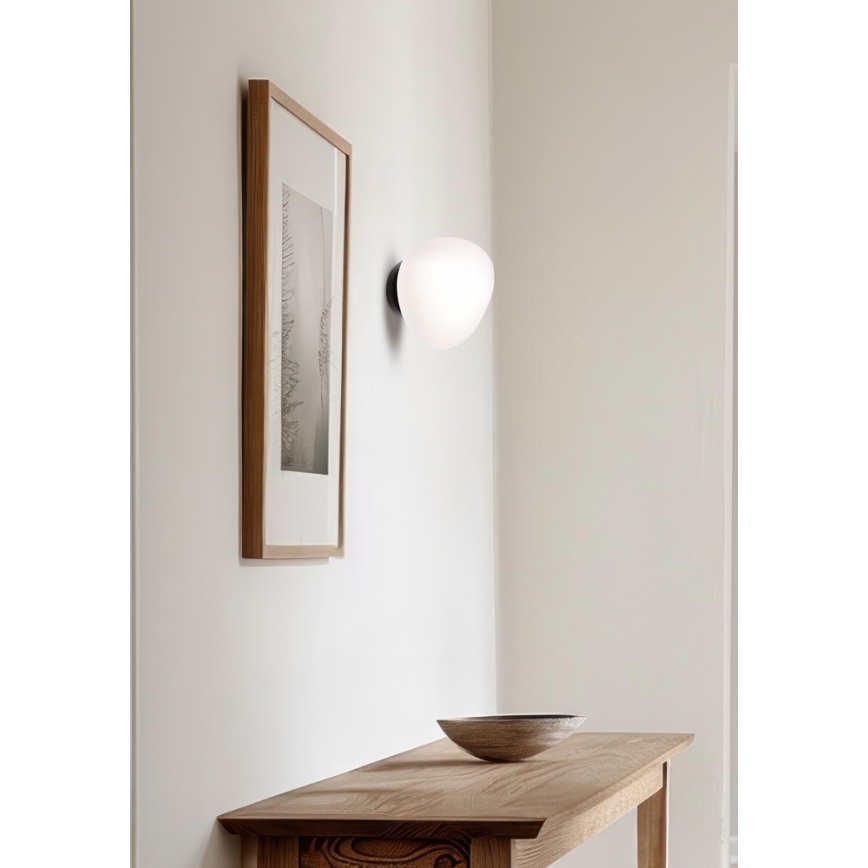 Sieninis šviestuvas STONES 1xE27/40W/230V