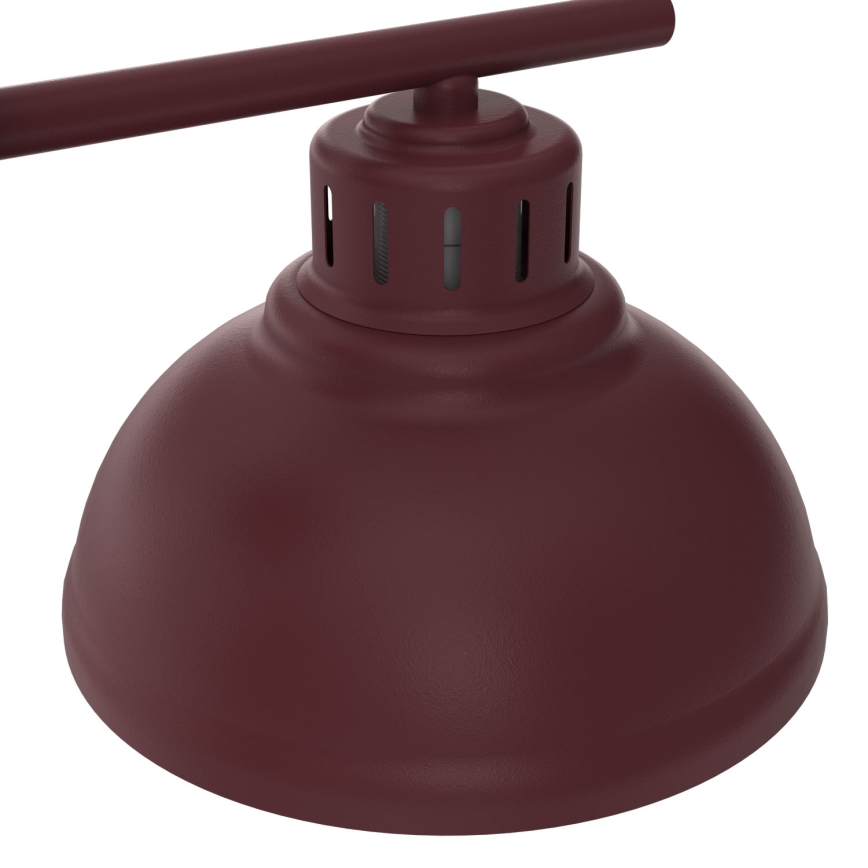 Sieninis šviestuvas SVEN 1xE27/15W/230V bordo