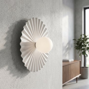 Sieninis šviestuvas UMBRA 1xG9/8W/230V baltas