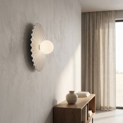Sieninis šviestuvas UMBRA 1xG9/8W/230V baltas