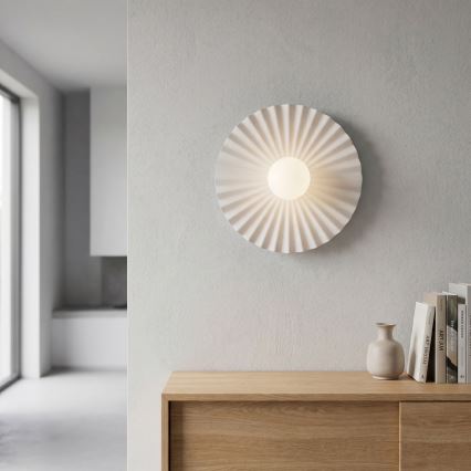 Sieninis šviestuvas UMBRA 1xG9/8W/230V baltas