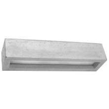Sieninis šviestuvas VEGA 2xE27/60W/230V 50 cm betonas